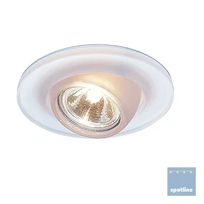 Satina encastrable rond blanc MR16