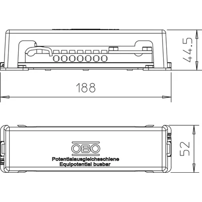 Sběrnice pro vyrovnání potenciálu 1809/A