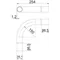 SBN32 G Pipe elbow without thread