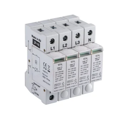 Scaricatore di sovratensione KSD-T2 275/160 3P+N