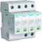 Scaricatore di sovratensione SPD 4P MOV T1+T2, 12,5 kA, TN-S