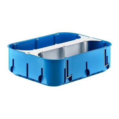 Scatola a parete cava P6x60D MULTIBOX 2 blu