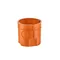 Scatola da incasso con viti Z60DFw fi60mm, arancio intenso