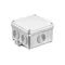 Scatola da muro autobloccante 88x88x58mm IP54 grigia
