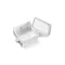 Scatola da muro con pressacavi 118x118x68mm IP55 bianca