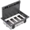 Scatola da pavimento 4 moduli, 8x K45 + SM402/9, grigio