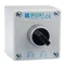 Scatola di comando K1 con pulsante STOP, pulsante con pen drive rotativo