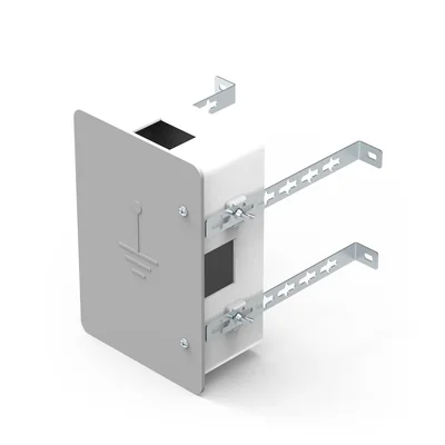 Scatola di controllo per facciata 168x250mm 85-142mm grigia