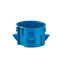 Scatola di installazione per pareti con polistirolo, raccordata PST60 fi60mm, blu
