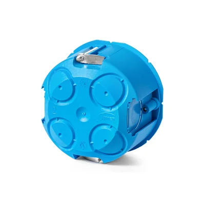 Scatola di installazione per pareti vuote, collegata PV60K fi60, piastrella blu