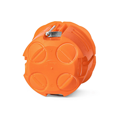 Scatola di installazione per pareti vuote P60DF fi60mm, arancione intenso