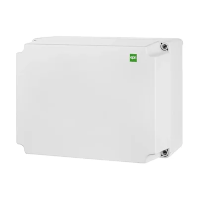 Scatola industriale da montaggio a superficie 270x220x168 IP 65 - grigia