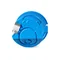 Scatola installazione lampada da parete per pareti vuote P32 fi32mm blu