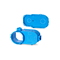 Scatola seriale da incasso per elettronica, chiusa su un lato SE2x60 2xfi60, blu intenso
