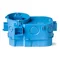 Scatola seriale da incasso per elettronica, chiusa unilaterale SE2x60G 2xfi60 super deep blue