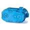 Scatola seriale da incasso per elettronica, chiusa unilaterale SE2x60G 2xfi60 super deep blue
