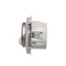 Schalter mit Bewegungssensor mit Relais (Modul) 8(2) A, 230V satiniert metallic