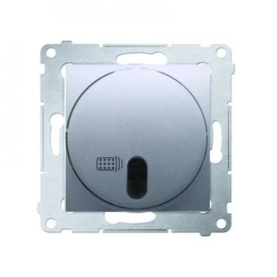 Schalter mit Nachlaufzeit (Modul) 20-500W Silber (Metallic)