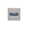 Scheda K45 con connettore VGA (D-Sub 15) 45x45mm + inserto in alluminio