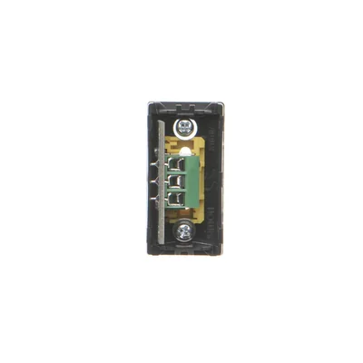 Scheda K45/2 connettori 2x RCA (CINCH) 22,5x45mm + inserti, grigio grafite