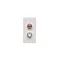 Scheda K45/2 connettori 2x RCA (CINCH) 22,5x45mm + inserti, terminali a vite