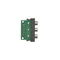 Scheda K45/2 connettori 3x RCA (CINCH) 22,5x45mm + inserti, grigio grafite