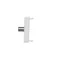 Scheda K45/2, presa SAT (F) + inserto, bianco puro