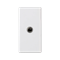 Scheda K45/2 prese mini-jack 22,5x45mm + inserto, morsetti a vite
