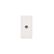 Scheda K45/2 prese mini-jack 22,5x45mm + inserto, morsetti a vite