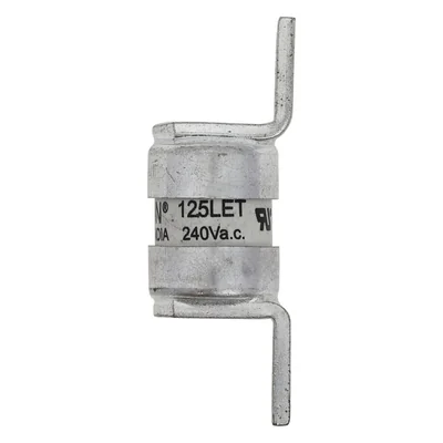 Schnellverschluss-Einsatz 125LET, 125 A, 240 V AC, 150 V DC, BS88, 18 x 56 mm, aR, BS