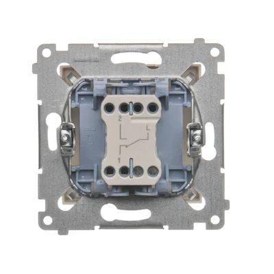 Schodišťový spínač (modul) 10A 250V, rychlospojky, krém