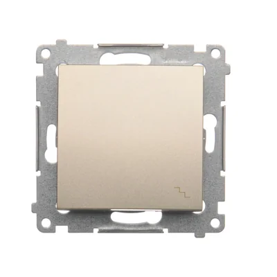 Schodišťový spínač (modul) 10A 250V rychlospojky zlaté (kovové)