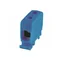 Schraubklemmenblock AL CU 1,5-50mm² TS-35 1 Spur 2 Klemmlöcher blau 20 Stk.