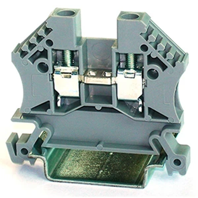 Schraubschienenverbinder ZSG (ZUG) 4, 0mm2 grau