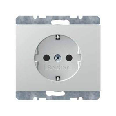 SCHUKO socket white