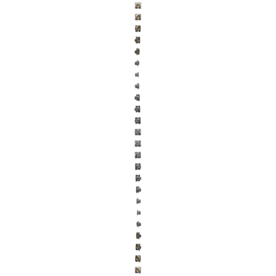 Schuko socket with shutters (module) 16A, 250V, quick connectors, gold (metallic)