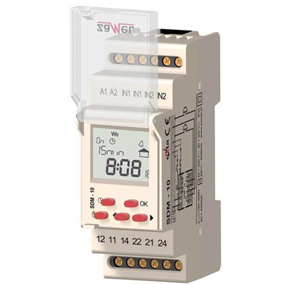 Schulklingelsteuerung 230V AC TYP: SDM-10