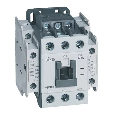 Schütz CTX3 3P 40A 2NO2NC 24V DC