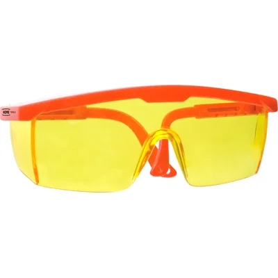 Schutzbrille mit gelber Linse