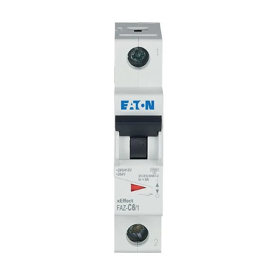 Schutzschalter, 6A, 1-polig, FAZ-C6/1
