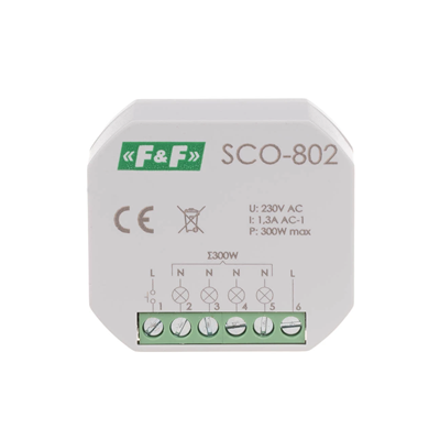 SCO-802 Beleuchtungsdimmer