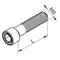 Screw for connecting elements, length 45mm, diameter 8mm