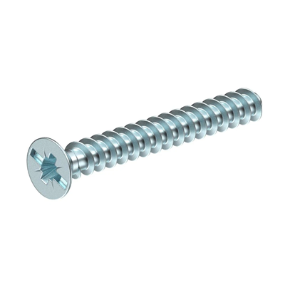 Screw for mounting accessories in flush-mounted boxes and for slab walls, length 25mm ZA 25-GS-S