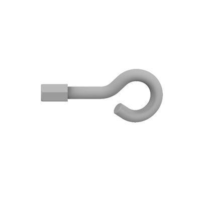 Screw hook M16 hot-dip galvanized