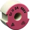 Screw-in calibration insert D DII/E27 2A pink