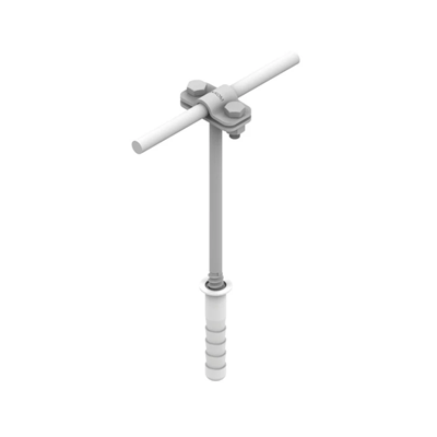 Screw-in handle with an expansion bolt with a M12 screw L=12cm, hot-dip galvanized