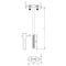 Screw-in handle with an expansion bolt with a M12 screw L=12cm, hot-dip galvanized
