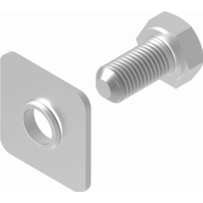 Screw with square nut, SNKM8x12