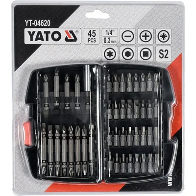 SCREWDRIVER BIT SET 45 PCS.