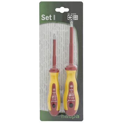 Screwdriver set PZ/FL 1 + 2